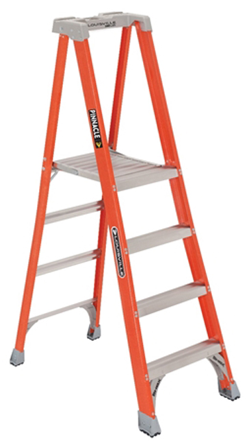 Louisville Ladder Fiberglass Pinnacle Pro Platform Step Ladder, Type IA from GME Supply