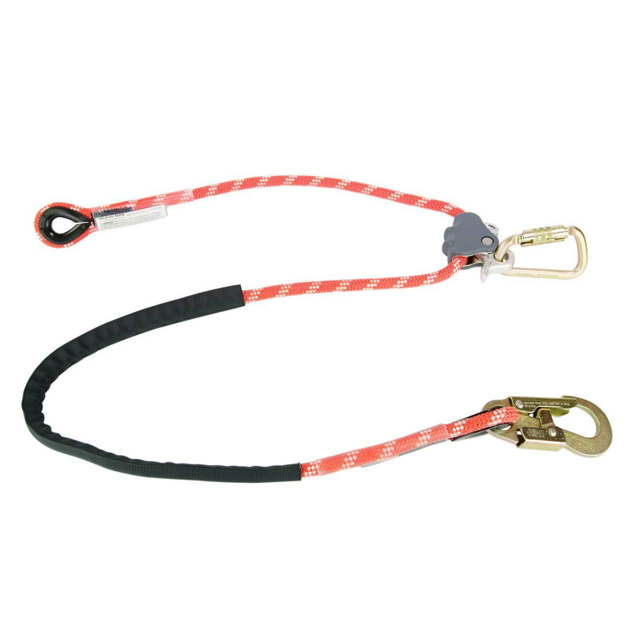 Pelican Better Grab Positioning Lanyard 12 foot Steel Snap Hook from Columbia Safety