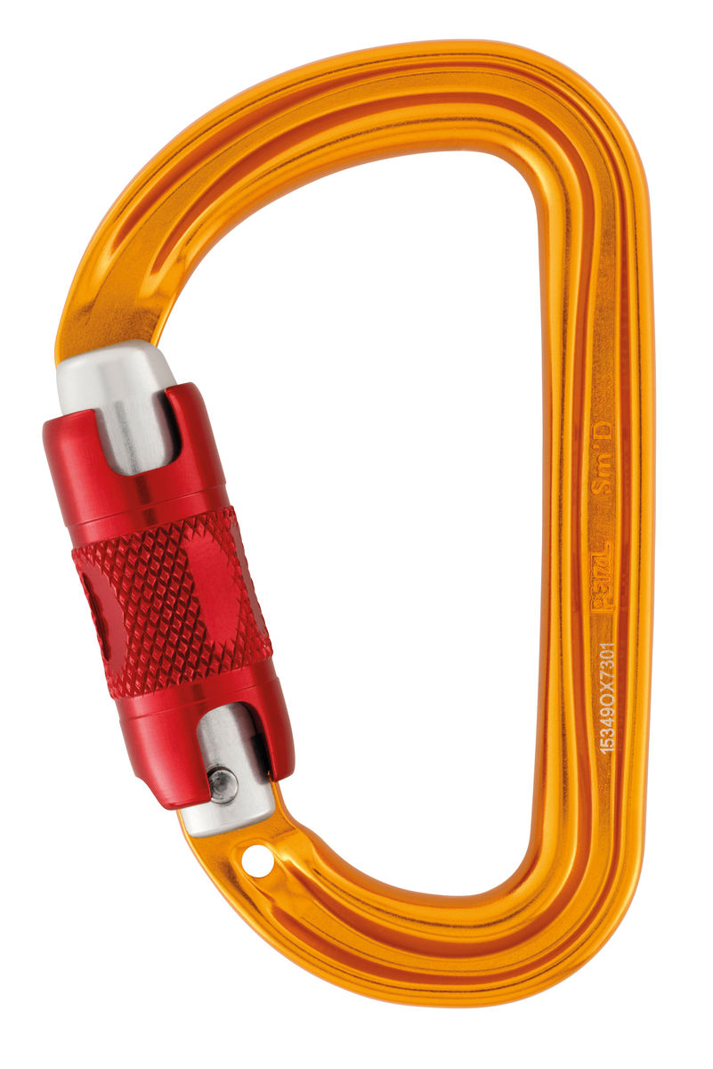 Petzl Sm'D Asymmetrical Aluminum Carabiner from Columbia Safety
