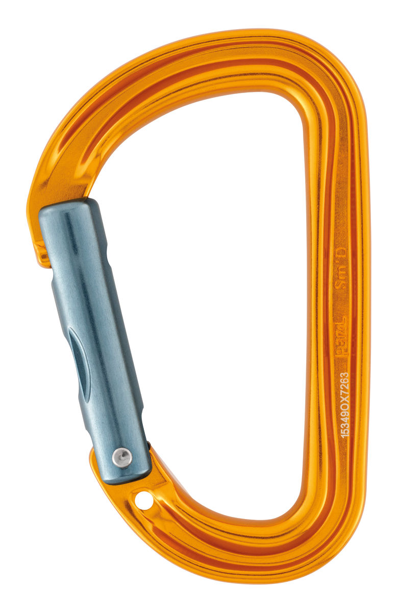 Petzl Sm'D Asymmetrical Aluminum Carabiner from Columbia Safety
