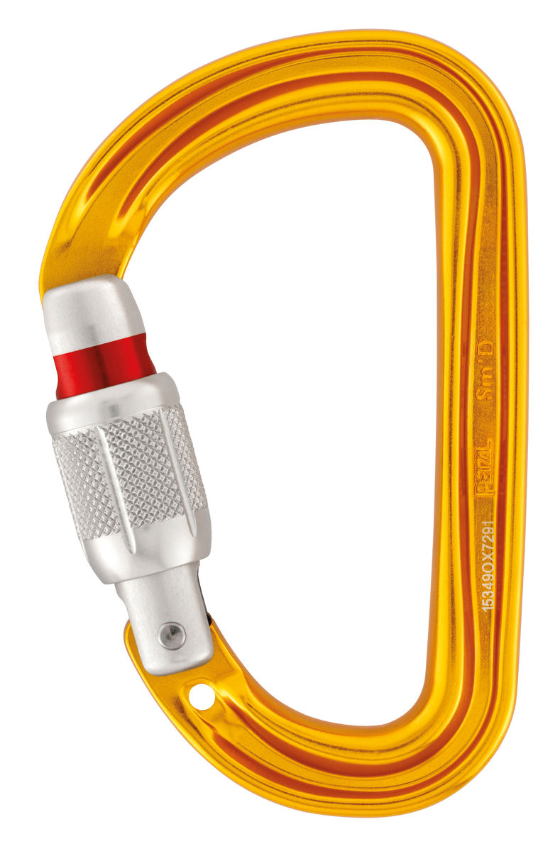 Petzl Sm'D Asymmetrical Aluminum Carabiner from Columbia Safety