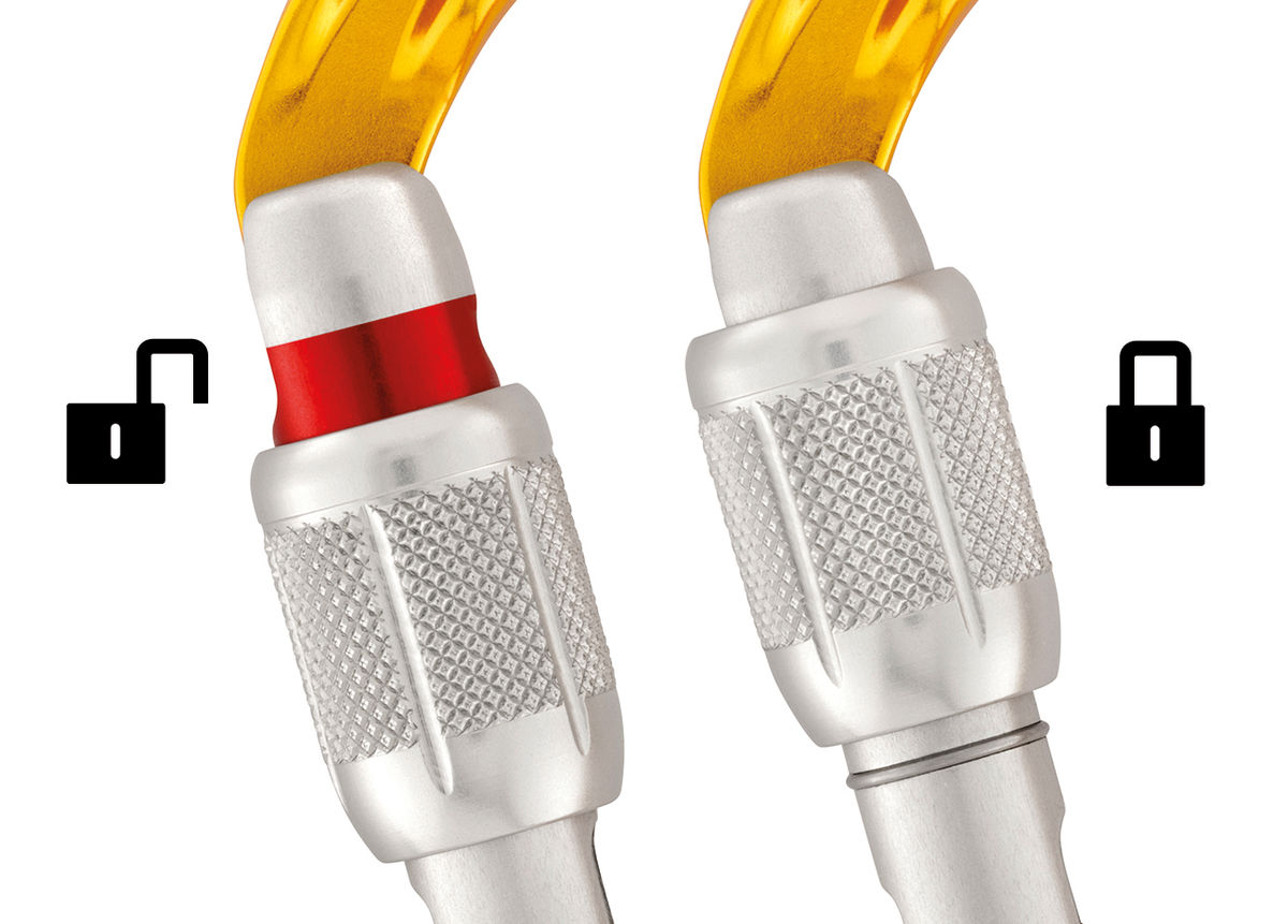 Petzl Sm'D Asymmetrical Aluminum Carabiner from Columbia Safety