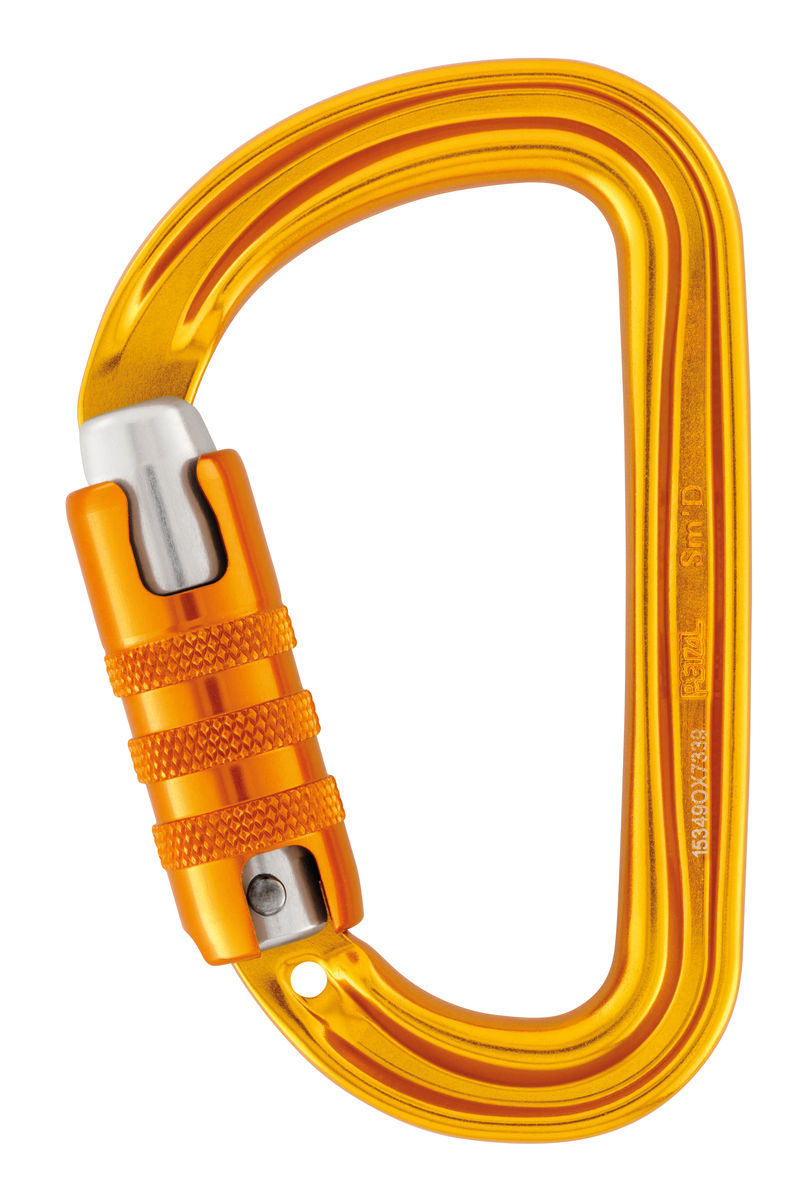Petzl Sm'D Asymmetrical Aluminum Carabiner from Columbia Safety