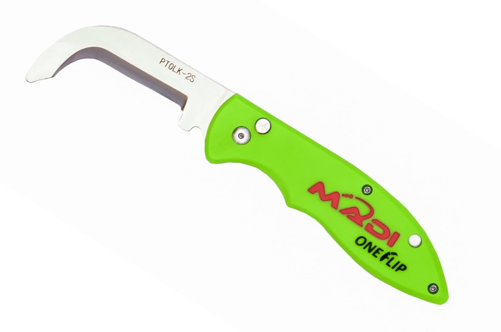 Madi Lineman Tools OneFlip Safety Blade Lineman Knife from GME Supply