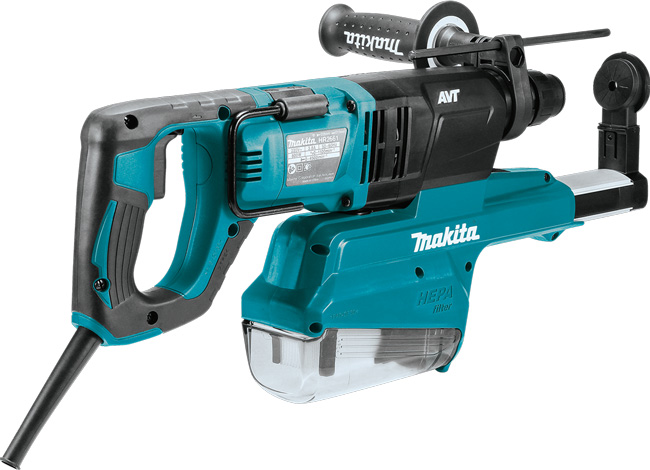 Makita 1 Inch AVT Rotary Hammer with HEPA Dust Extractor from GME Supply