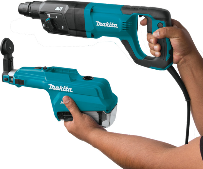 Makita 1 Inch AVT Rotary Hammer with HEPA Dust Extractor from GME Supply