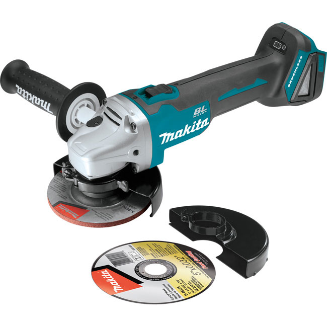 Makita 18V LXT Lithium-Ion Brushless Cordless 4-1/2 | 5 Inch Angle Grinder (Bare Tool) from GME Supply