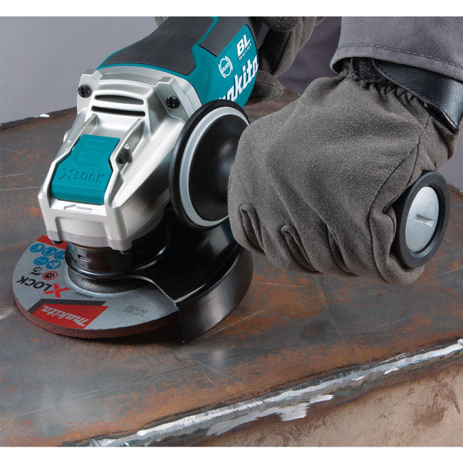 Makita 18V LXT Lithium-Ion Brushless Cordless 4-1/2 Inch/5 Inch with X-LOCK Angle Grinder (Bare Tool) from GME Supply