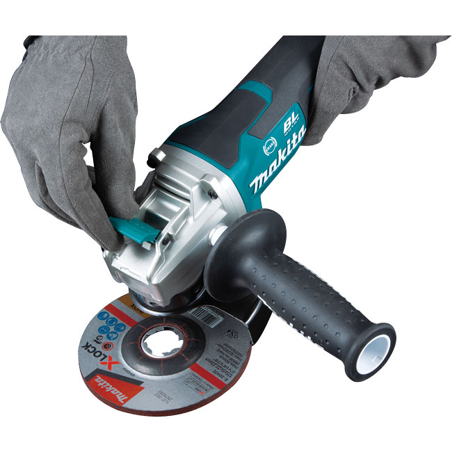 Makita 18V LXT Lithium-Ion Brushless Cordless 4-1/2 Inch/5 Inch with X-LOCK Angle Grinder (Bare Tool) from GME Supply
