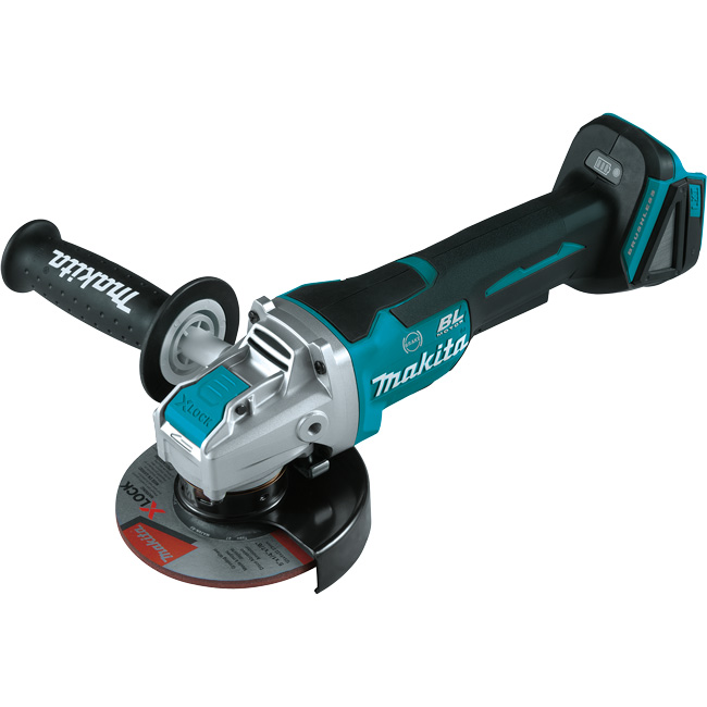 Makita 18V LXT Lithium-Ion Brushless Cordless 4-1/2 Inch/5 Inch with X-LOCK Angle Grinder (Bare Tool) from GME Supply
