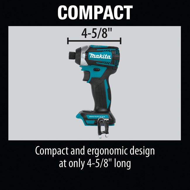 Makita 18V LXT Lithium-Ion Brushless Cordless Quick-Shift Mode 3-Speed Impact Driver (Bare Tool) from GME Supply