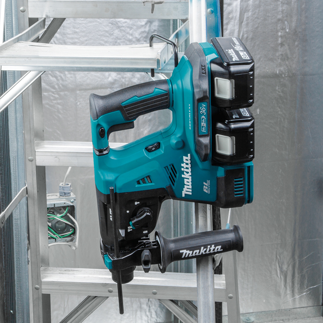 Makita 18V X2 LXT Lithium-Ion Brushless Cordless 1-1/8 Inch AVT Rotary Hammer Kit from GME Supply