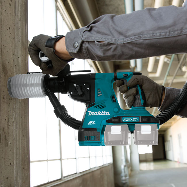 Makita 36V LXT Brushless 1-1/8 Inch AVT Rotary Hammer (Bare Tool) from GME Supply