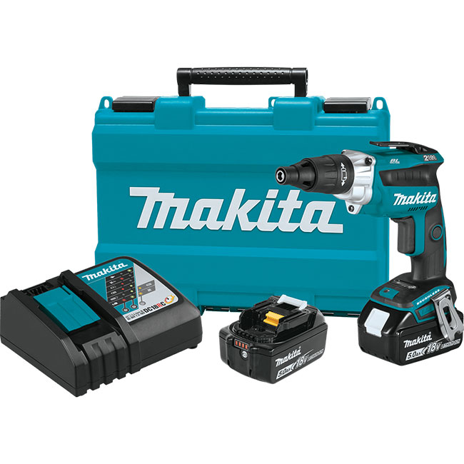 Makita 18V LXT Lithium-Ion Brushless 2500 RPM Cordless Screwdriver Kit from GME Supply