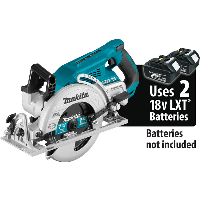 Makita 36V LXT Brushless Rear Handle 7-1/4 Inch Circular Saw (Bare Tool) from GME Supply
