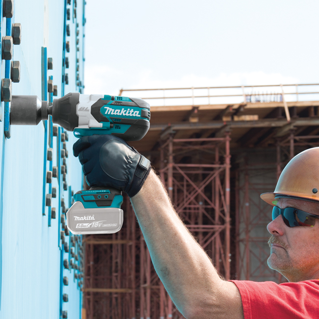 Makita 18V LXT Lithium-Ion Brushless Cordless High-Torque 1/2 Inch Square Drive Impact Wrench (Tool Only) from GME Supply