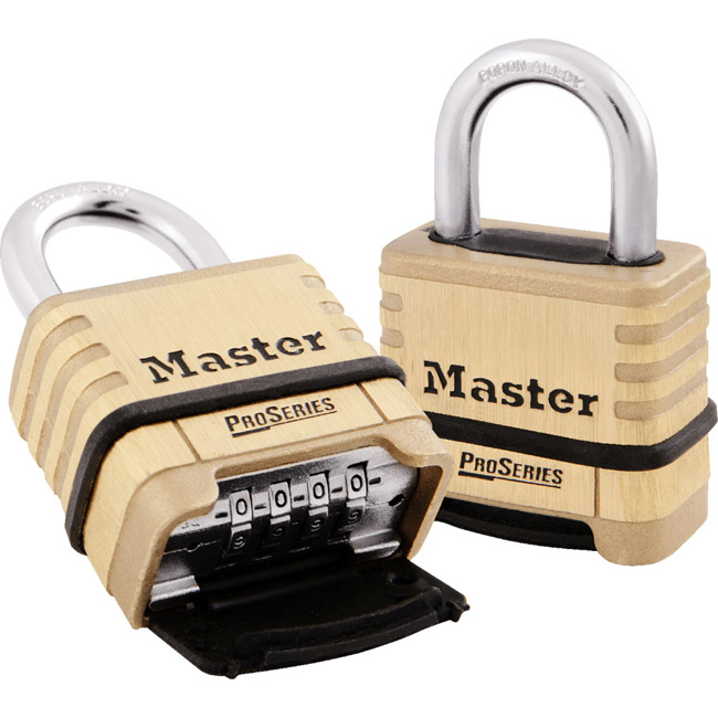 Master Lock No. 1175RS ProSeries Resettable Combination Padlock from GME Supply