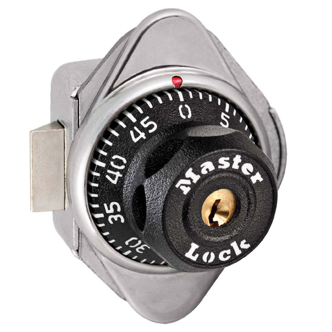Master Lock Built-In Combination Lock for Single Point Latch Lockers with Key Control (Right Hinge) from GME Supply