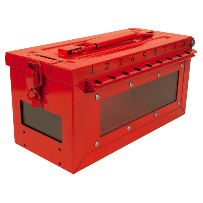 Master Lock Portable Group Lock Box with Key & Side Window from GME Supply