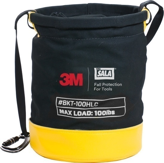3M DBI Sala 100 lb Load Rated Hook and Loop Canvas Safe Bucket from GME Supply