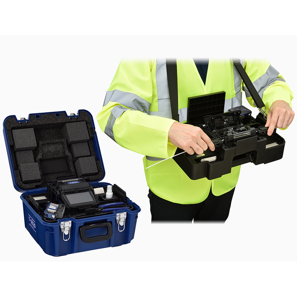Sumitomo Electric Smart Active Clad Alignment Fusion Splicer Kit with FC-6RPlus Cleaver from GME Supply