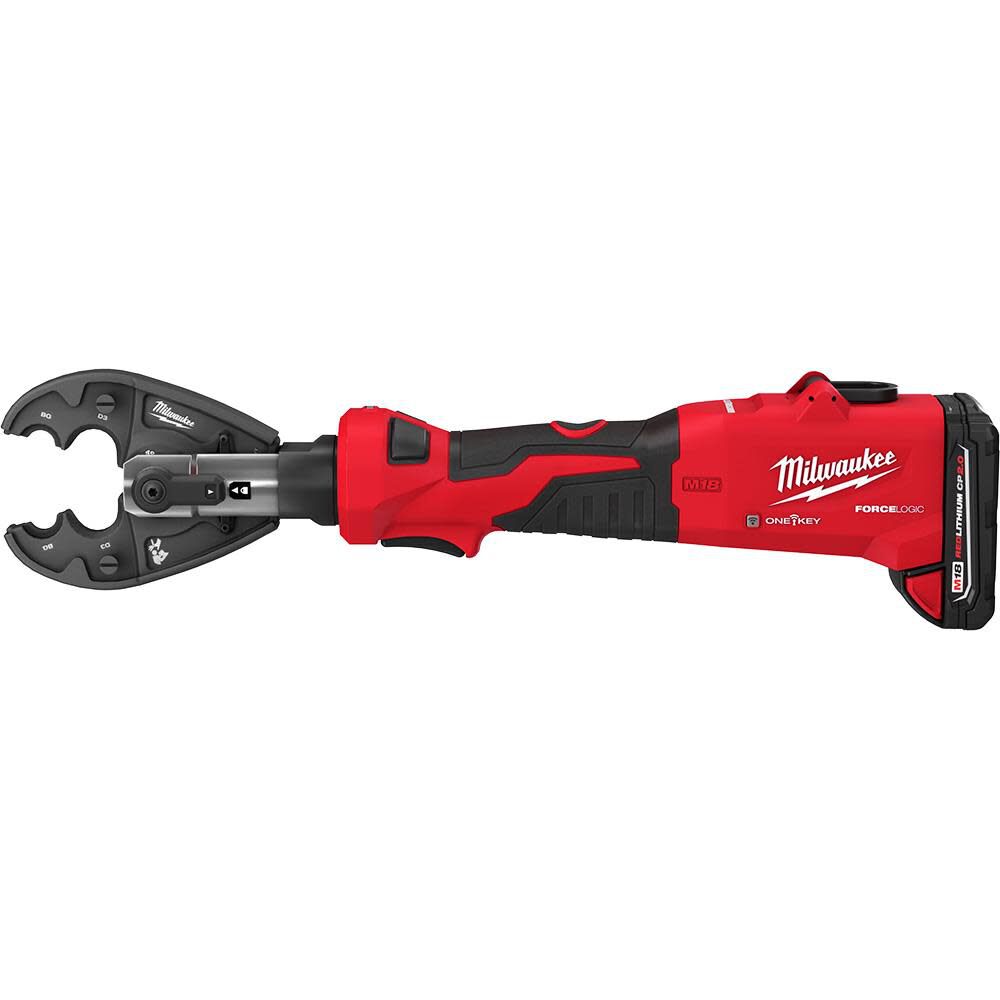 Milwaukee M18- 6T Linear Utility Crimper Kit w/ BG-D3 Jaw- 2978-22BG from GME Supply