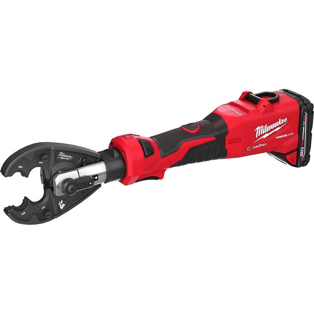 Milwaukee M18- 6T Linear Utility Crimper Kit w/ BG-D3 Jaw- 2978-22BG from GME Supply