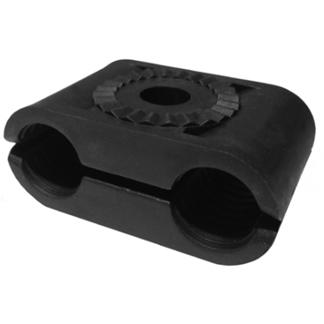 Miroc 5/8 Inch Double Run Coax Block (10 Pack) from GME Supply