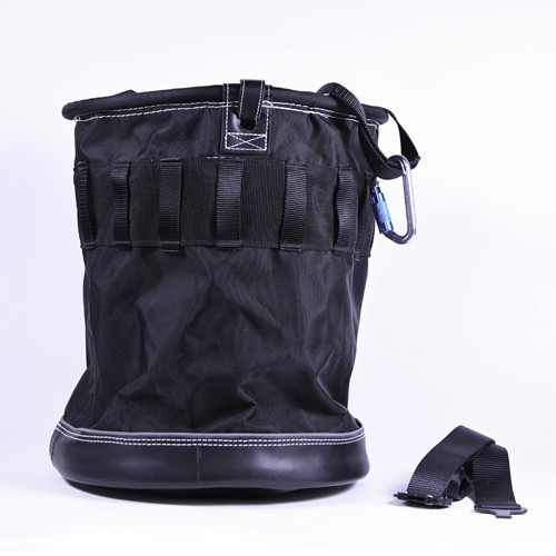 Ty-Flot Stronghold 100 lb MOLLE Dual Rated Tool Bucket with Triple Lock Carabiner from GME Supply