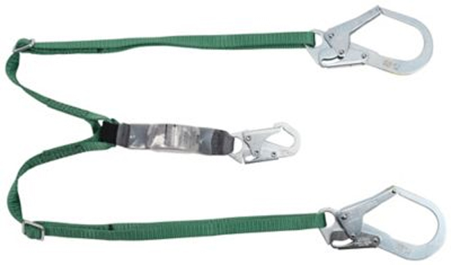 V-Series Standard Shock Absorbing Safety Lanyard from GME Supply