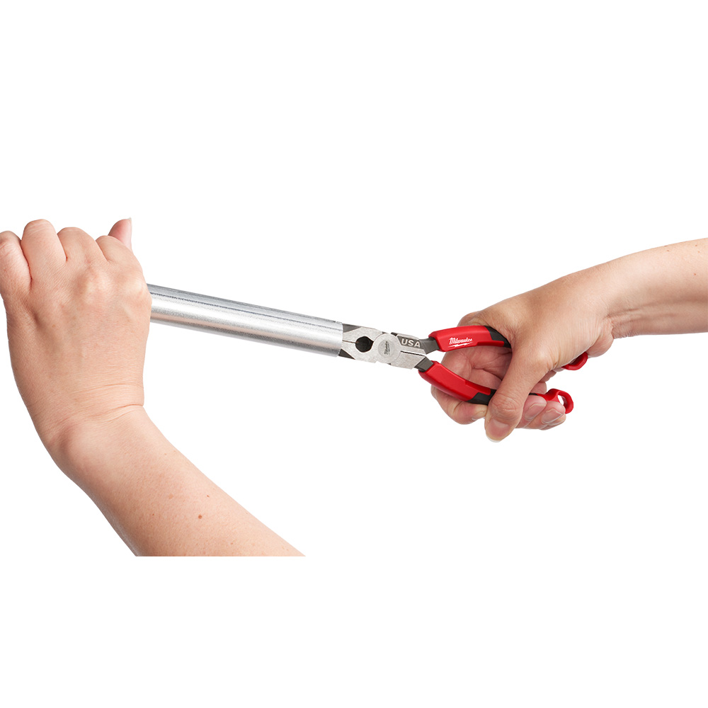 Milwaukee 8-Inch Long Nose Comfort Grip Pliers from Columbia Safety