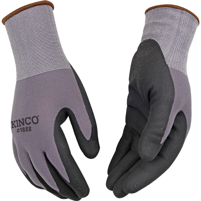 Kinco Nylon Knit Shell Micro-Foam Nitrile Palm Gloves from GME Supply