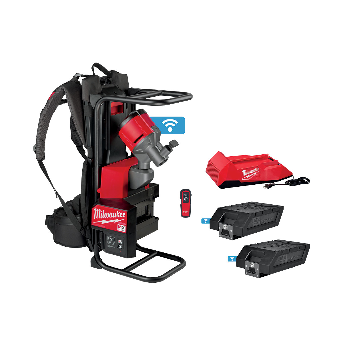 MX FUEL Backpack Concrete Vibrator Kit from GME Supply
