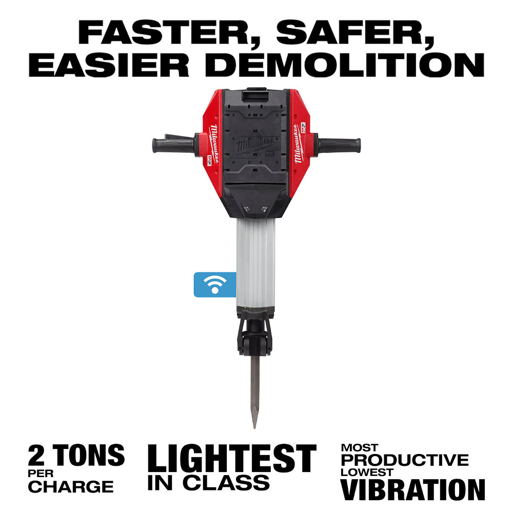 Milwaukee MX FUEL Demolition Breaker Kit with Cart from GME Supply
