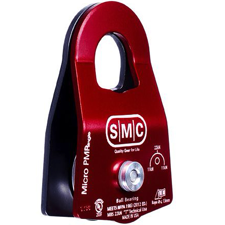 SMC Micro Single Aluminum Prusik Minding Pulley  from GME Supply