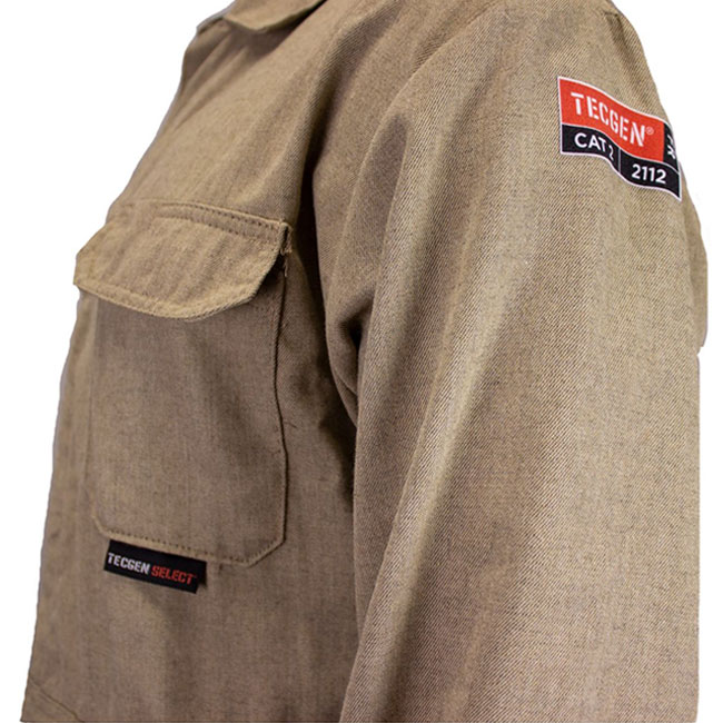 National Safety Apparel 8 cal 5.5 ounce Tecgen FR Coverall from GME Supply