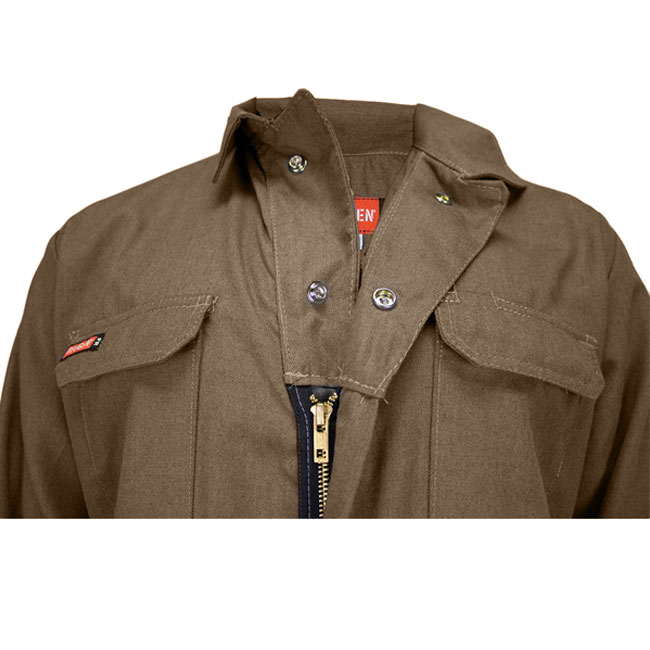 National Safety Apparel 8 cal 5.5 ounce Tecgen FR Coverall from GME Supply