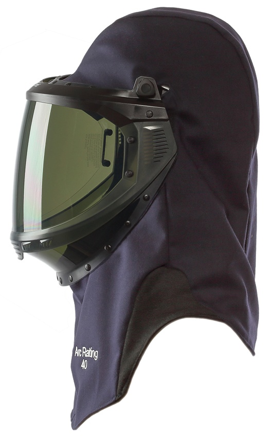 National Safety Apparel 40 Cal ArcGuard Lift Front Arc Flash Hood from GME Supply