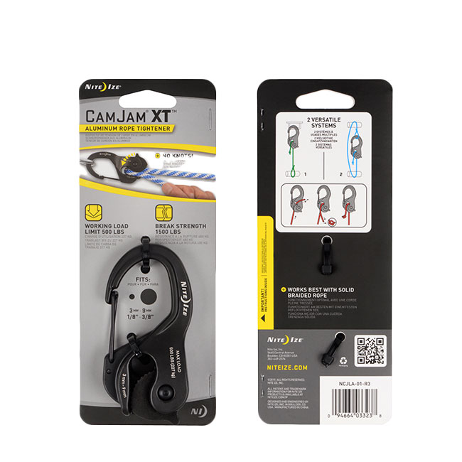 Nite Ize CamJam XT Aluminum Rope Tightener - Large from Columbia Safety