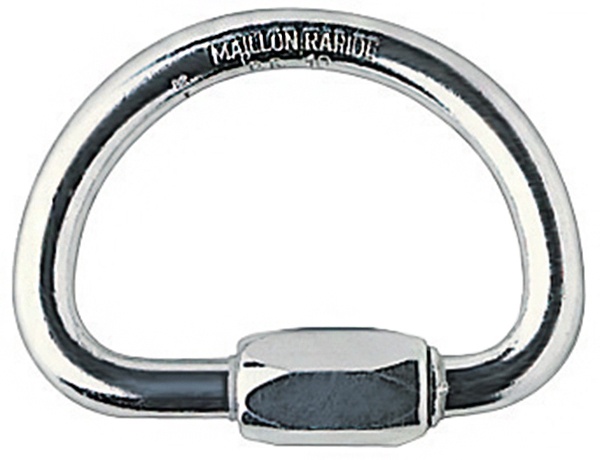 Petzl P18 Demi Rond Semi-Circle Aluminum Quick Link from GME Supply