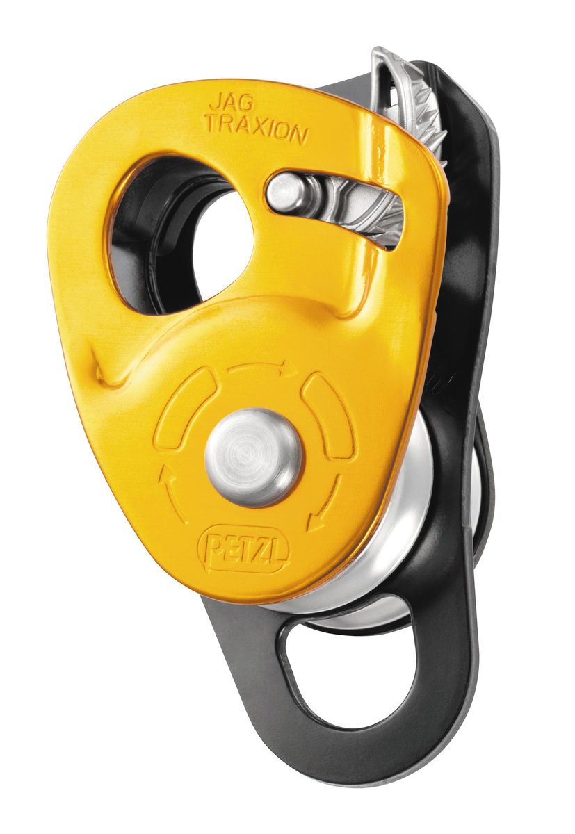 Petzl JAG TRAXION High Efficiency Double Progress Capture Pulley from GME Supply