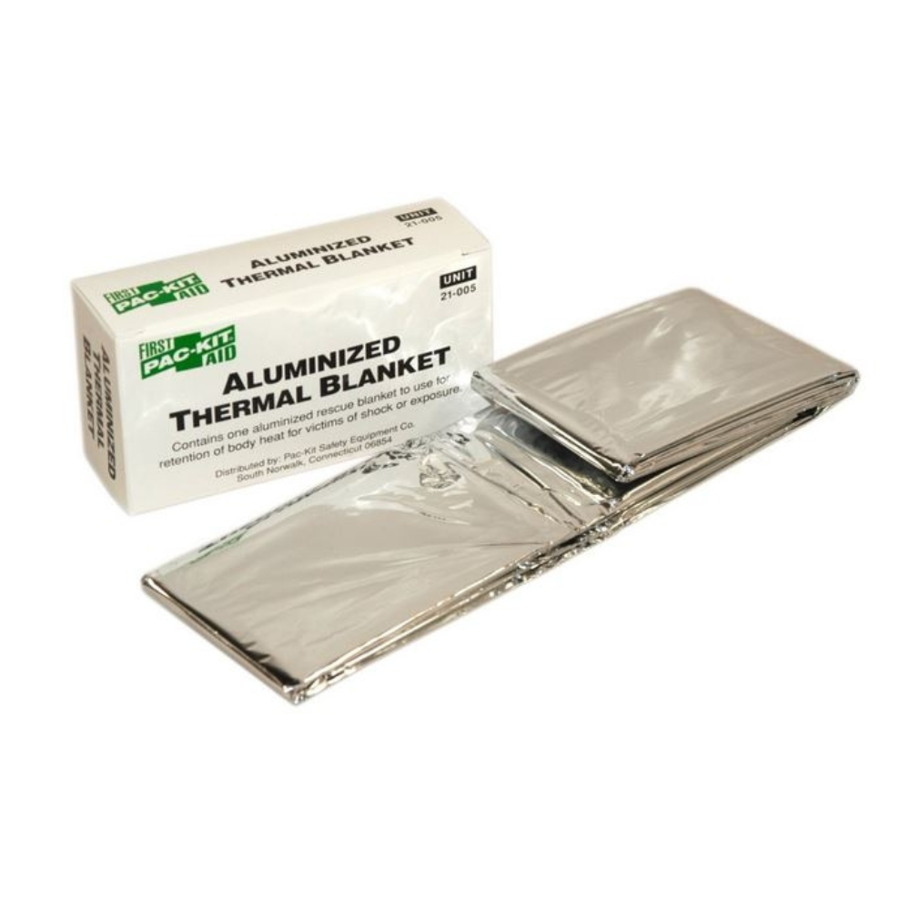 Pac-Kit Aluminized Rescue Blanket from GME Supply