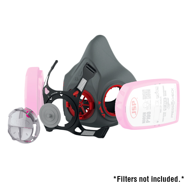 JSP Force Typhoon 8 Half-Mask Respirator from Columbia Safety