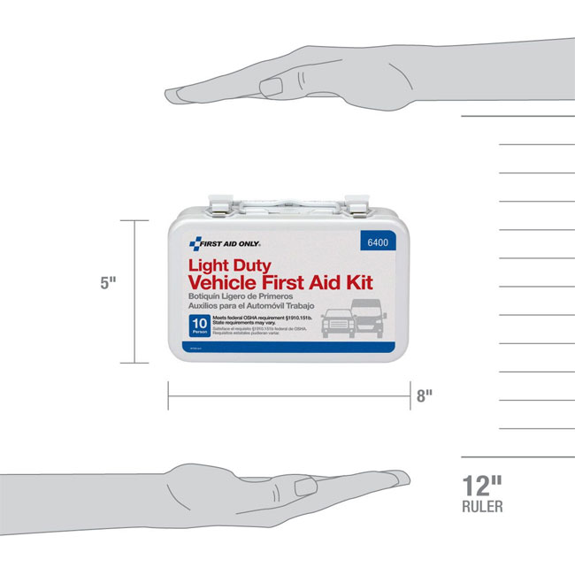 First Aid Only ANSI No.10 Vehicle First Aid Kit - 10 Person from GME Supply