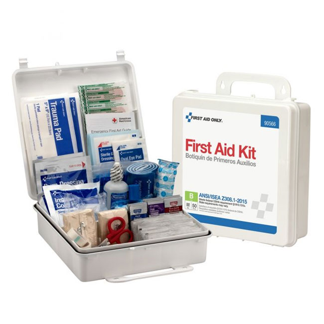 First Aid Only 50 Person Class B Bulk First Aid Kit- Plastic from GME Supply