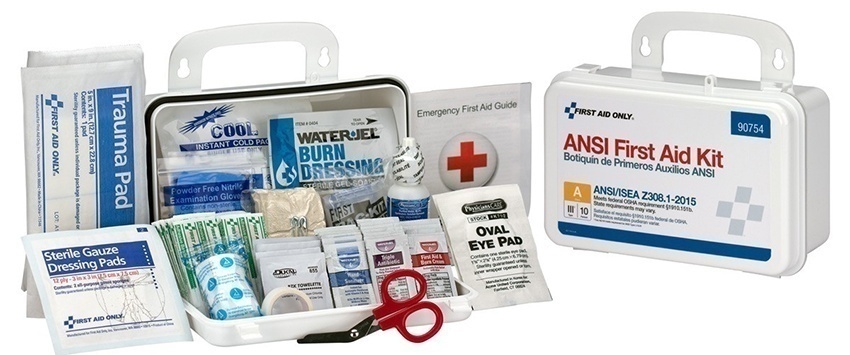 First Aid Only 10 Person ANSI A First Aid Kit from GME Supply