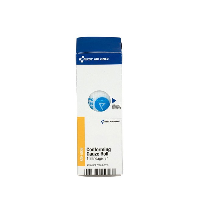 First Aid Only SmartCompliance Refill 3 Inch X 3 Inch Sterile Gauze Pads, 10 Per Bag from GME Supply