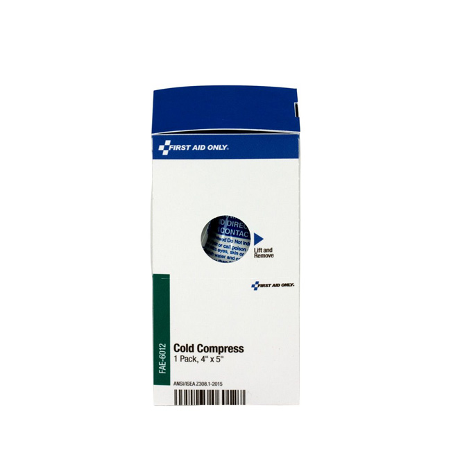 First Aid Only SmartCompliance Refill 4 Inch X 5 Inch Cold Pack, 1 Per Box from GME Supply