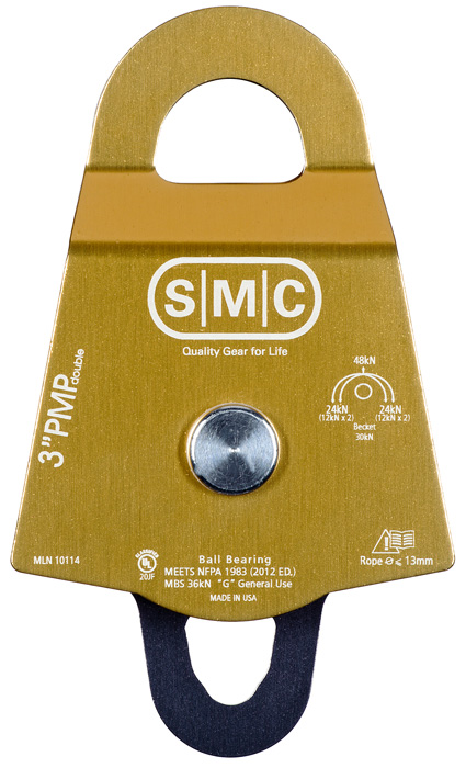 SMC 3" Double Prusik Minding Pulley from GME Supply