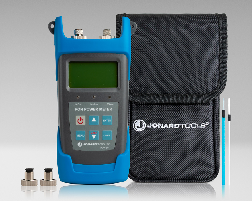 Jonard Passive Optical Network Power Meter for BPON/EPON/GPON, APC from GME Supply